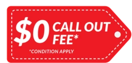 Special offer: $0 call-out fee, conditions apply
